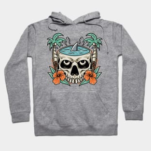 Skull Tropical Hoodie